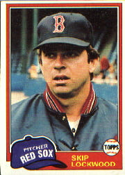 1981 Topps Baseball Cards      233     Skip Lockwood